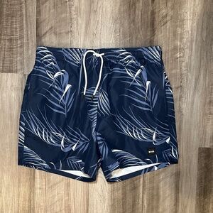 Boss Beach Piranha Palms Swim Trunks - Medium